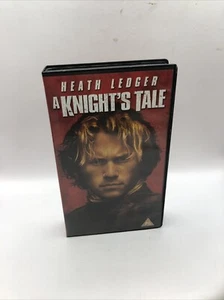 A KNIGHT'S TALE (2001) Heath Ledger VHS Video Tape Pal COLUMBIA TRISTAR PG - Picture 1 of 7