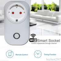 Home Smart Power US EU UK WiFi Remote Phone APP Control Socket Switch Outlet PR1