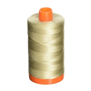 Aurifil Mako Cotton Thread Solid 50wt 1422yds Stone - Picture 1 of 1