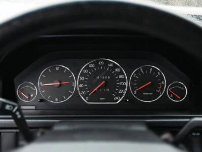 Fits Volvo 940  960  90-98 Cluster Gauge Dashboard Rings Speedo Trim 5pcs Foto 1 de 4