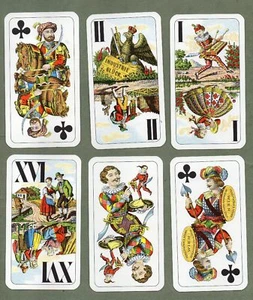 SELTENE Spielkarten Tarock Nr.1936 von Piatnik postfrisch #029 - Bild 1 von 3