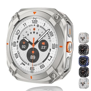 Coque de protection en alliage d'aluminium pour accessoires Samsung Galaxy Watch7 Ultra 2025 - Photo 1 sur 19