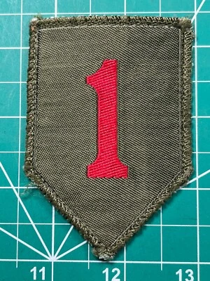 WWII 1st Infantry Division German Made Patch - Image 1 of 2