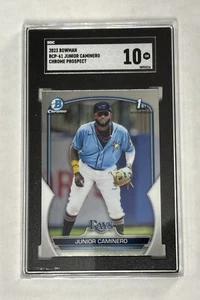 JUNIOR CAMINERO 1st Bowman Chrome ROOKIE RC Gem Mint 10 - Picture 1 of 2