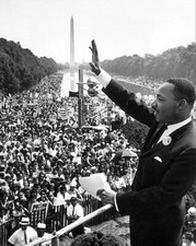MARTIN LUTHER KING JR. 'I HAVE A DREAM' SPEECH 11x14 SILVER HALIDE PHOTO PRINT