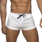 Men's Swimwear Nylon Boxer Briefs Trunks In Solid Colors And M 2Xl Sizes