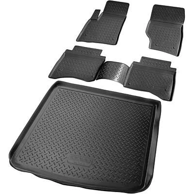 Floor Mats & Boot Liner Set Fits VW Touareg I | Type 7L | 2002-2010 - Image 1 of 4