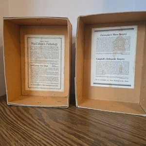 W. B. Saunders - Advertising for medical books - Empty Shipping Box - 1920-1930 - Picture 1 of 8