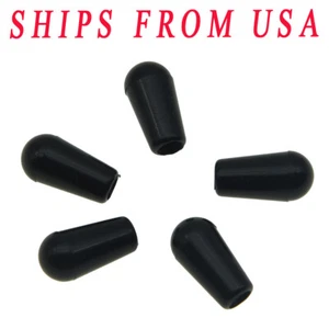 5x USA Spec Guitar Toggle Switch Tips Switch Knob for Gibson/Switchcraft BK - Picture 1 of 1