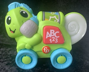 Fisher-Price Link Squad Crawl ‘n Colors Chameleon Learning Toy Music & Lights - Picture 1 of 20