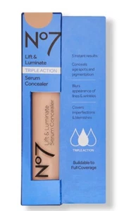 No7 Lift & Luminate Triple Action Serum Concealer Medium 0.27 FL Oz - Picture 1 of 1