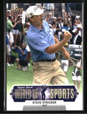 Steve Sticker 2011 Upper Deck World of Sports #282 Golf Card