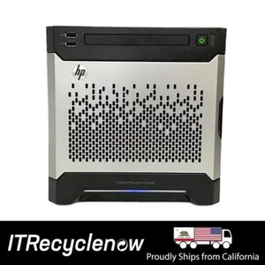HP ProLiant MicroServer Generation 8 | Intel G2020T, 8GB DDR3 ECC, 4x LFF Caddy - Picture 1 of 5