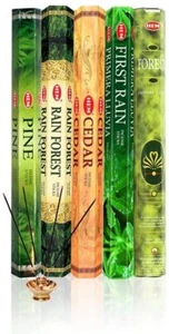 Hem Incense Forest Cedar Pine Rain Forest First Rain 5 x 20, 100 Sticks - Picture 1 of 6
