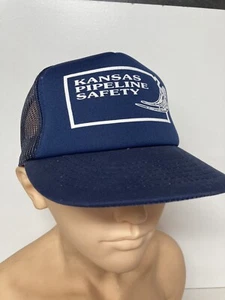 Kansas Pipeline Safety Hat Adjustable Trucker Hat - Picture 1 of 10