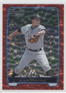 2012 Bowman Draft Draft Picks Red Ice /25 Robert Ravago #BDPP141