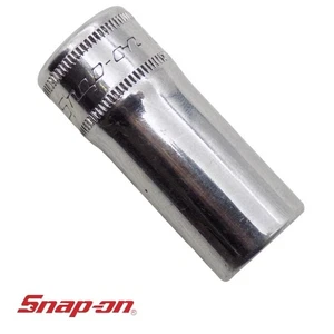 Snap-on Tools 3/8" Drive 12mm Semi-Deep Socket 6-Point Metric FSMS12 Chrome GUC - Foto 1 di 1