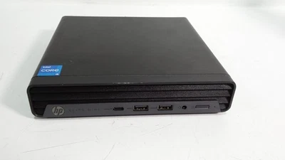 HP Elite Mini 600 G9 Desktop  Core i5 12500T@ 2.00GHZ 16GB RAM 256gbNVMe W11 P . - Image 1 of 4