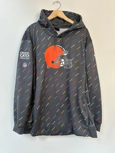 Nike On Field Cleveland Browns Crucial Catch Sweatshirt Hoodie 3XL Team Issued - Picture 1 of 11