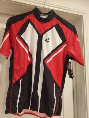 Camiseta deportiva de ciclismo Cannondale Performance 2 cremallera completa para hombre talla grande Foto 1 de 4