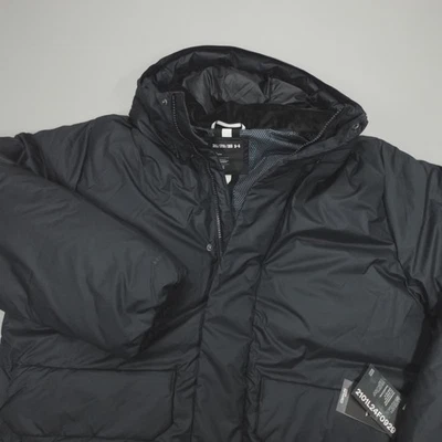 Under Armour безграничный вниз куртки с капюшоном мужской размер 3XL черный 700FP $280 - Изображение 1 из 4