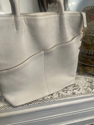 Hammitt Large Bag  White Leather Tote Bag - Image 1 of 4