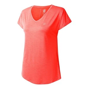 T-shirt de Sport Femme Dare2b Vigilant Tee Peach Bloom - Bild 1 von 1