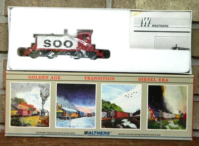 Sealed Walthers HO Scale SOO Line Railroad EMD SW-1 Diesel Locomotive #932-1367 - Image 1 of 4