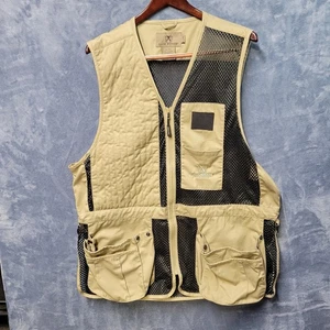 Game Winner XL 2XL Hunting Fishing Shooting Vest Pockets Mesh Tan XL 2XL - Picture 1 of 8