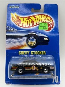 Hot Wheels 1989 Blue Card #70 Chevy Stocker - NRFB