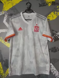 Spain Away football shirt 2020 - 2022 Team Jersey Adidas Mens Size L ig93 - Picture 1 of 7