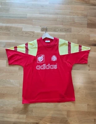 Camiseta selección española vintage Adidas retro 90s - Spain T-shirt soccer - Imagen 1 de 4