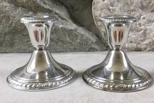 A Pair of Vintage Alvin Candle Holders, P600 - Picture 1 of 5
