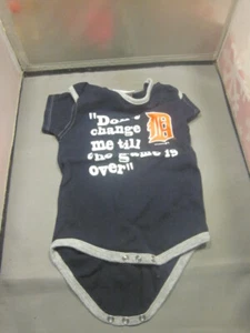 Body Infantil Niño Pequeño Detroit Tigers 12 Meses CAMBIAME JUEGO EQUIPO ATLETISMO - Imagen 1 de 5