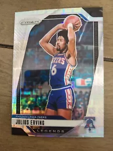 Julius Erving 2024-25 Prizm Legends Premium Set Pandora Prizm /150 - Picture 1 of 2