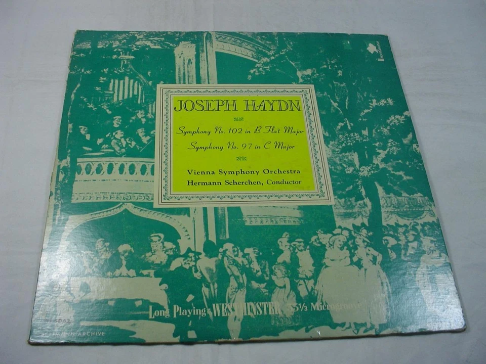 Joseph Haydn - Symphony No 102 In B Flat Major - Vienna Symphony - Scherchen - Image 1 of 1