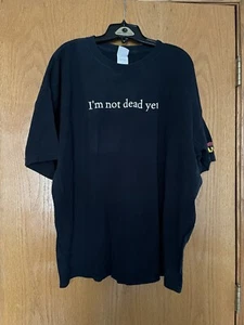 Camiseta De Colección "I'm Not Dead Yet" Monty Python Spamalot Negra Y2K Para Hombre 2XL - Imagen 1 de 6