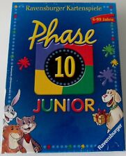 Ravensburger Phase 10 Junior Kartenspiel Blau Strategie Kommunikationsspiel