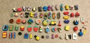 Mixed Lot Iwako Erasers Mini Figures Japanese Animal Cats Dessert Skateboard - Picture 1 of 10