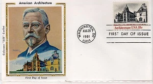 FDC Sc# 1929 American Architecture 1981Colorano Silk cachet - Picture 1 of 1