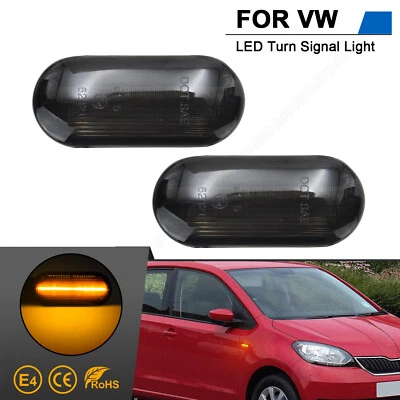 Für BORA GOLF 3 4 LUPO T5 VENTO FOX Passat Multivan Amarok 2x Led Seitenblinker - Bild 1 von 4