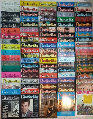 ROCKERILLA 103 Riviste ROCK LOTTO 1980 - 2008 Completo 1983 1984 1985 1986 1988 - Immagine 1 di 4
