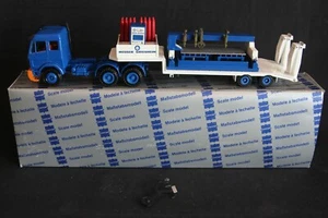 Conrad Mercedes-Benz Truck with tank trailer "Messer"1:50 #5404 - Bild 1 von 11