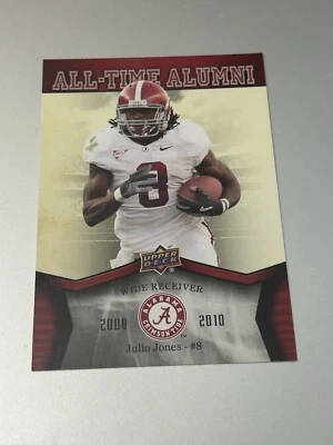 2012 Upper Deck University of Alabama #ATA-JJ Julio Jones All Time Alumni NCAA - Image 1 of 2
