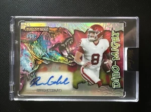 2023 Wild Card Dino-Might Dillon Gabriel PRC Auto /25 Oregon Ducks - Picture 1 of 2