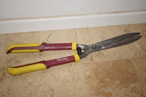 Kingfisher Gold 56cm Hedge Shears Soft Handle Garden Cutting Grass Shrubs Steel - Picture 1 of 8