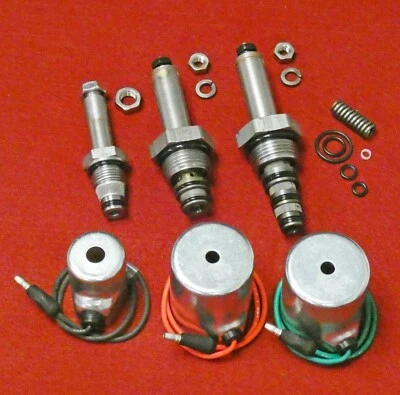 MEYER Snow Plow Coil & Valve Set + CrossOver Spring & Seal Kit - SS Nuts   - Image 1 of 4