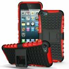 Red Shockproof Heavy Duty Stand Case For Apple iPod Touch 5th 6th 7th Generation