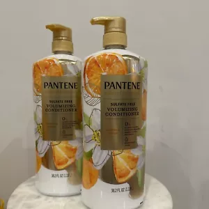2X Pantene Essential Botanicals Volumizing Conditioner 38.2fl OzJasmine &Citrus - Picture 1 of 6