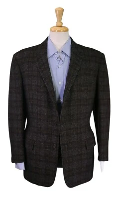 Blazer Aquascutum 100 Regent St London Tweed Marrón Vintage Años 50 A Medida 40R Foto 1 de 4